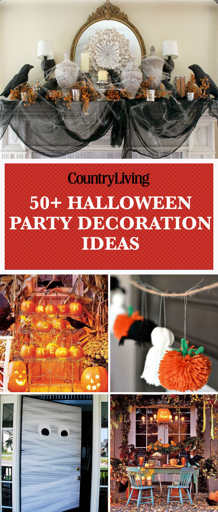 Ideas For Halloween Birthday Party
 56 Fun Halloween Party Decorating Ideas Spooky Halloween