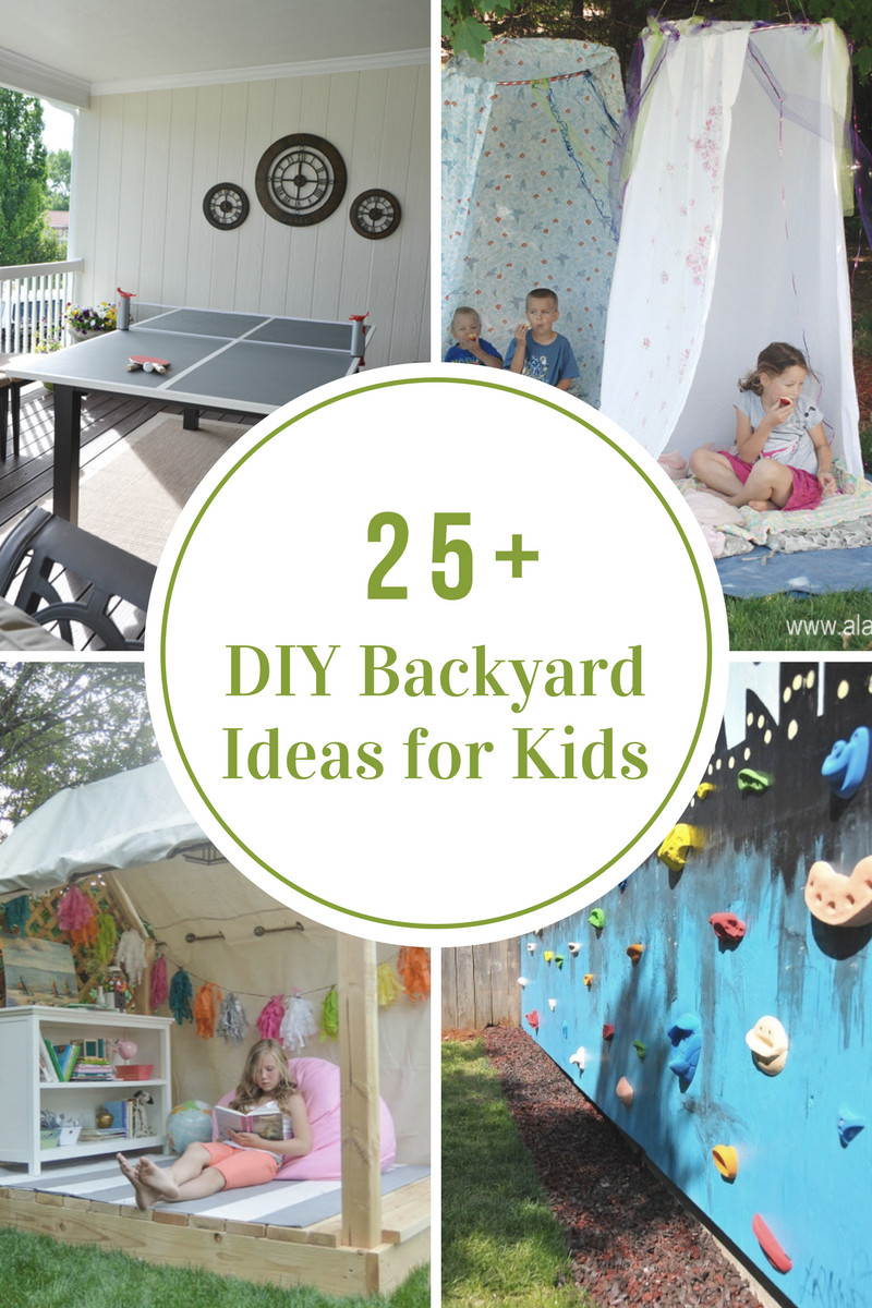 Ideas For Kids
 DIY Backyard Ideas for Kids The Idea Room