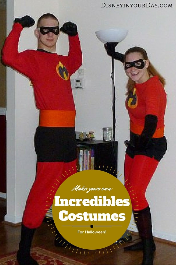 Incredibles Costume DIY
 The Incredibles Costumes for Halloween Disney in your Day
