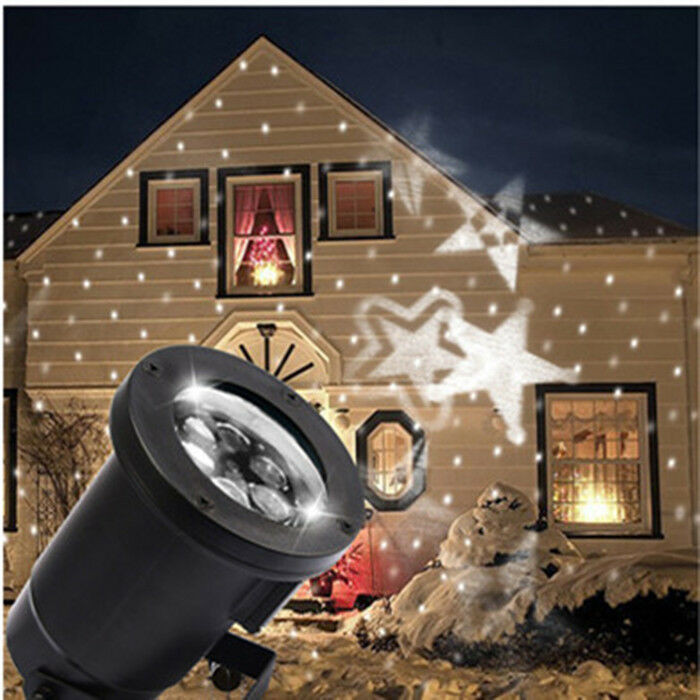 Indoor Christmas Laser Lights
 Indoor Outdoor CoolWhite LED Laser Projector Holiday