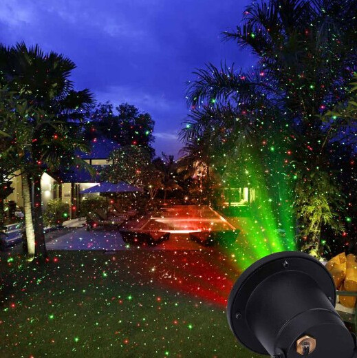 Indoor Christmas Laser Lights
 STAR SHOWER Laser Light Projector Thousands Red & Green