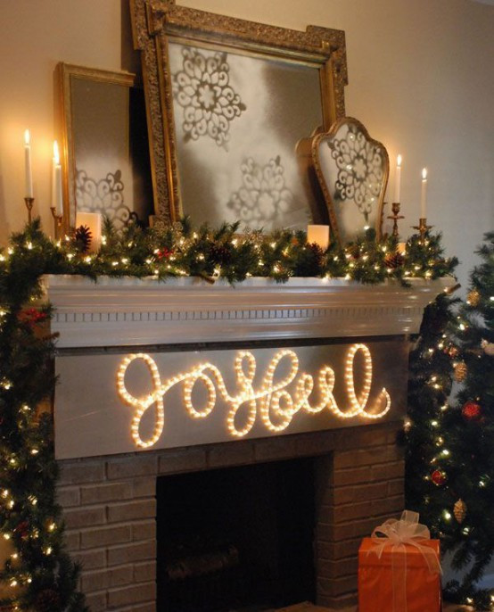 Indoor Christmas Lights Ideas
 34 AWESOME INDOOR CHRISTMAS DECORATION INSPIRATIONS