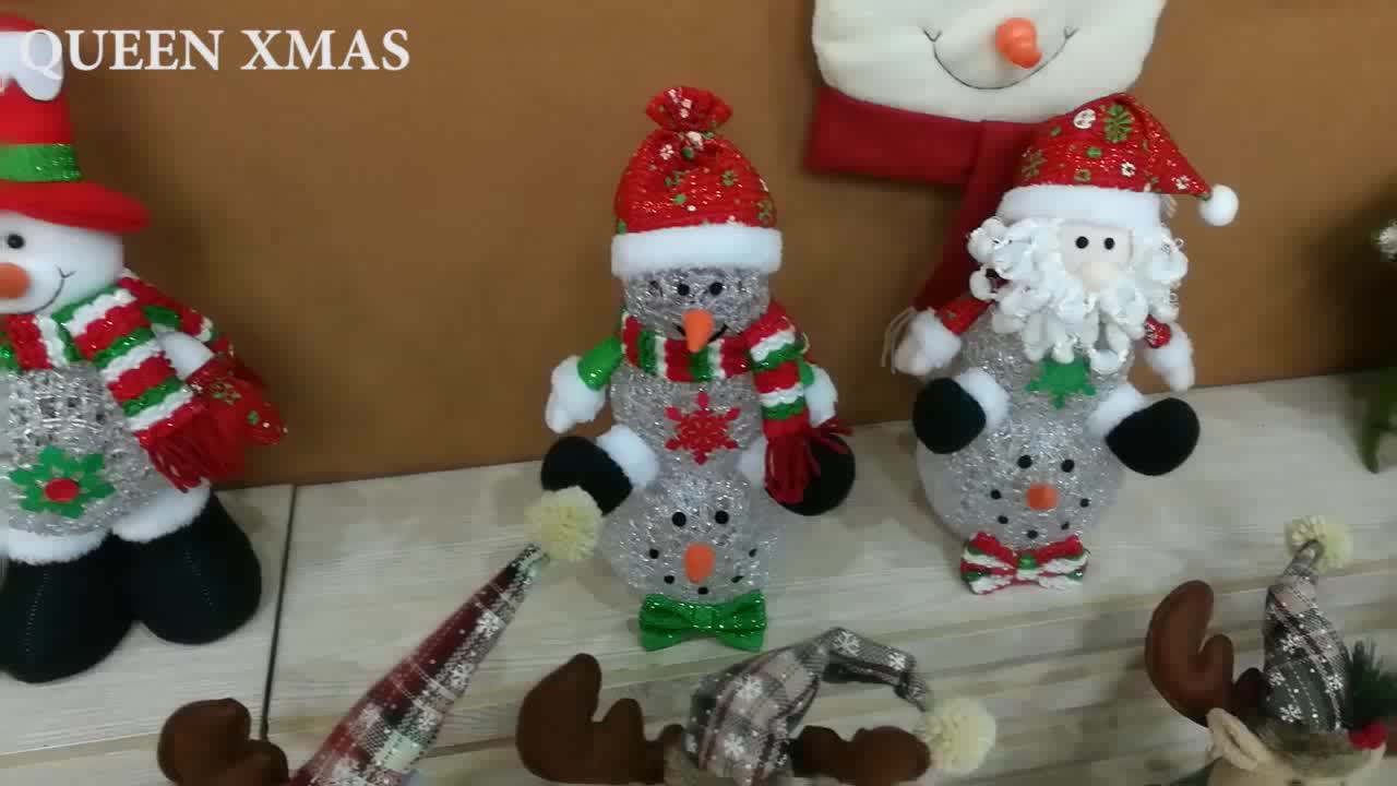 Indoor Christmas Reindeer Decorations
 Lighted Santa Snowman Reindeer Indoor Christmas Hanging