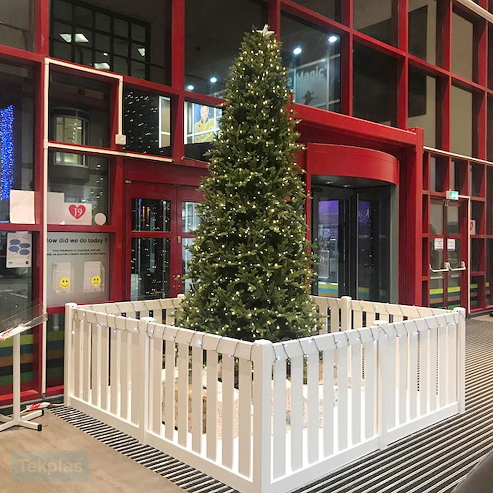 Indoor Christmas Tree Fence
 Christmas Tree Fencing Guard Fencing
