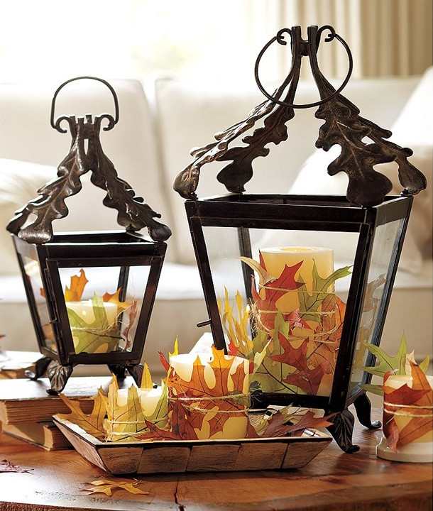 Indoor Fall Decorating Ideas
 50 Fall Lanterns For Outdoor And Indoor Décor