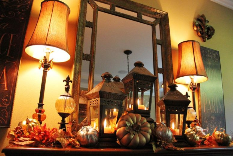 Indoor Fall Decorating Ideas
 59 Fall Lanterns For Outdoor And Indoor Décor DigsDigs