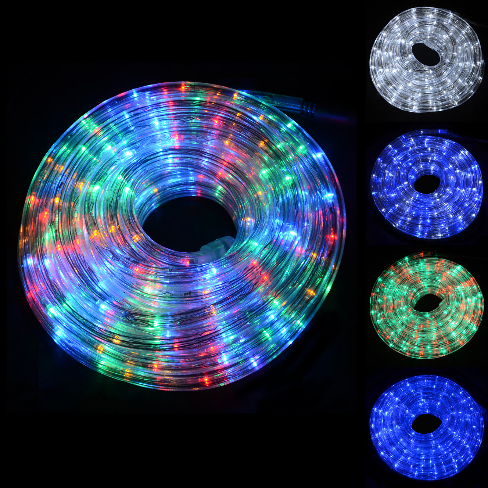 Indoor Led Christmas Lights
 Super Bright LED Chasing Rope Lights Christmas Xmas Indoor