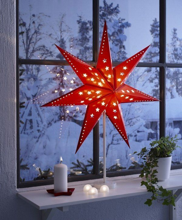 Indoor Window Christmas Decorations
 Best 25 Christmas window lights ideas on Pinterest