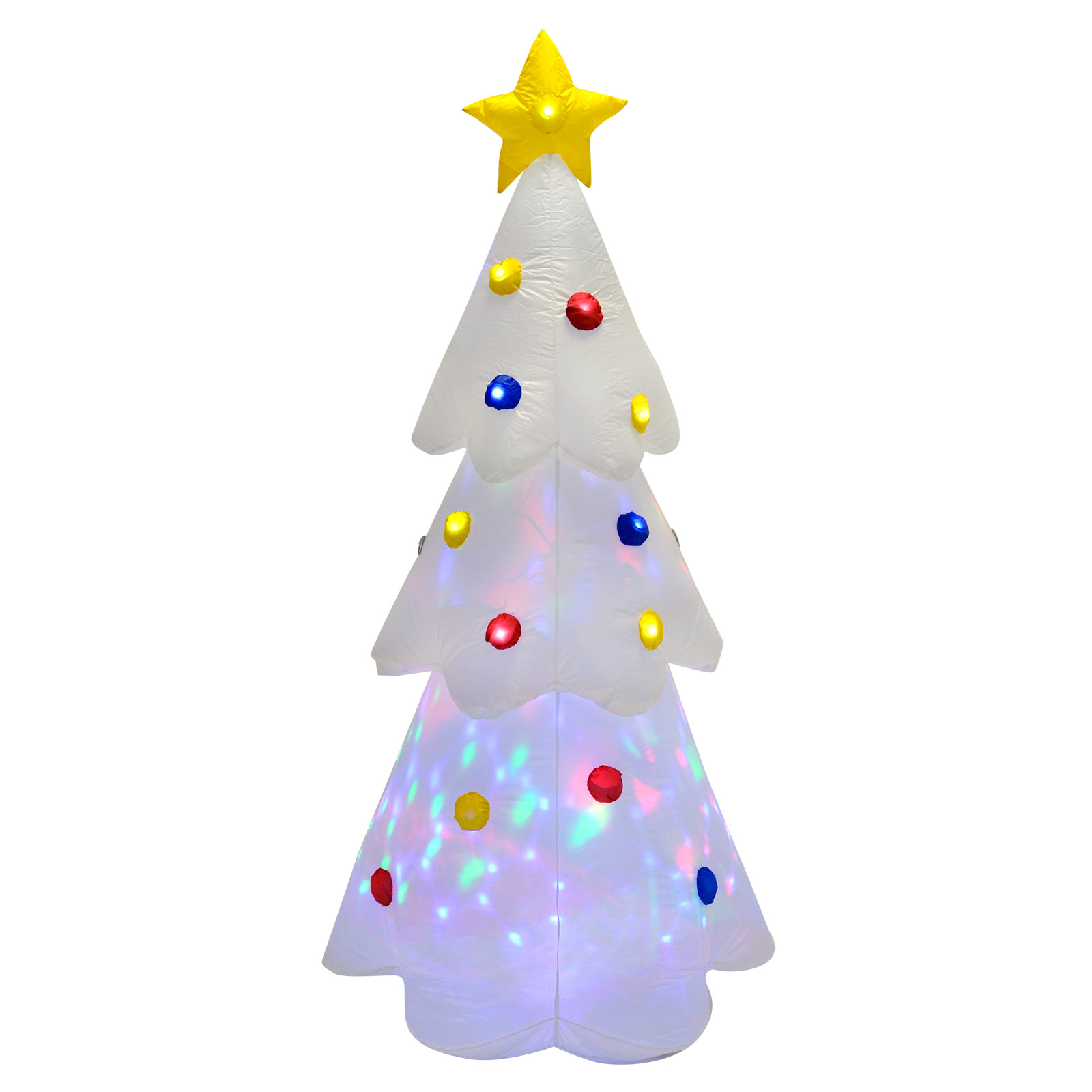 Inflatable Christmas Tree Indoor
 New 6ft Inflatable Disco Light Up Christmas Tree Indoor