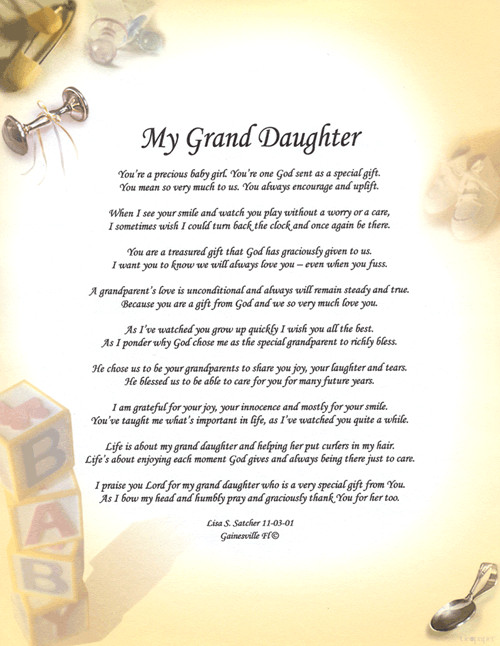 Inspirational Quotes From Grandmother To Granddaughter
 granddaughters are special