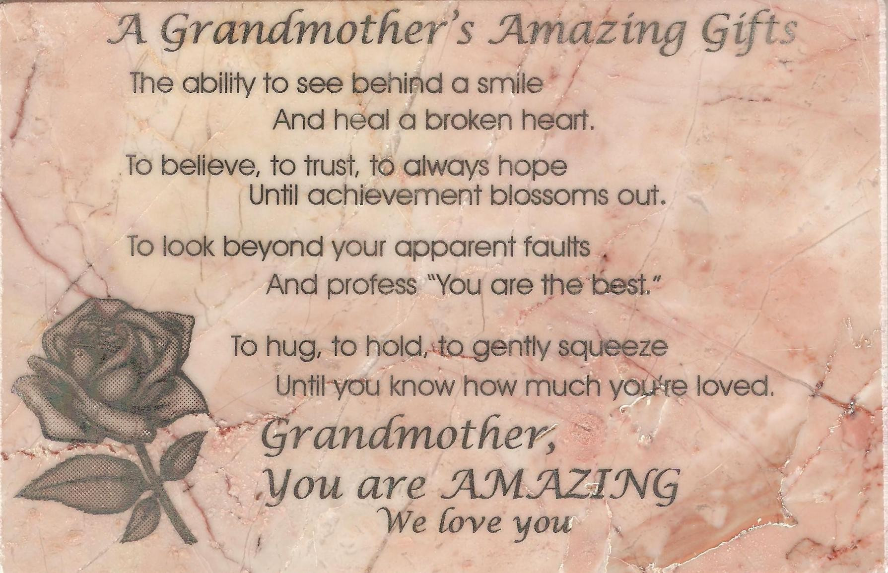 Inspirational Quotes From Grandmother To Granddaughter
 Inspirational Quotes For Grandmothers QuotesGram