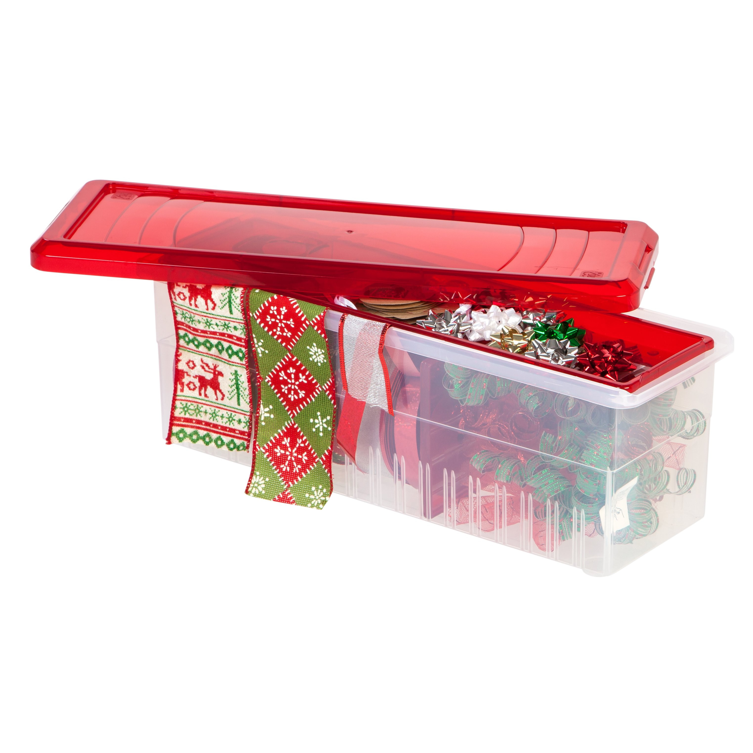 Iris Christmas Tree Storage Box
 IRIS Ribbon Storage Box & Reviews