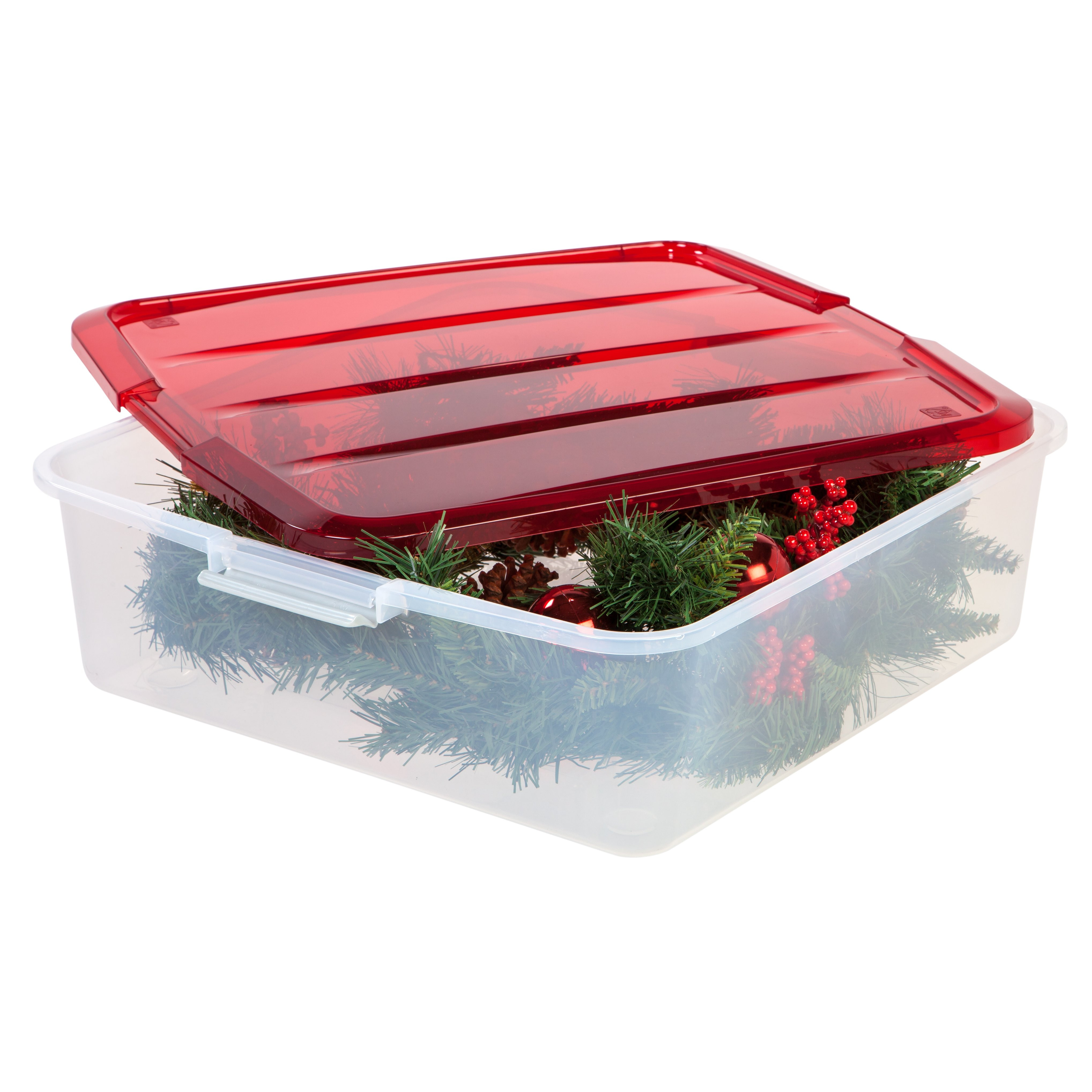 Iris Christmas Tree Storage Box
 IRIS 20" Wreath Storage Box & Reviews