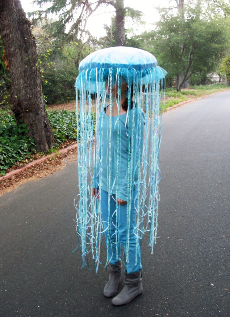 Jellyfish Costume DIY
 Scuba themed Halloween Costume Ideas