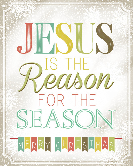 Jesus Christmas Quote
 He is the reason for the season Don’t deny him like