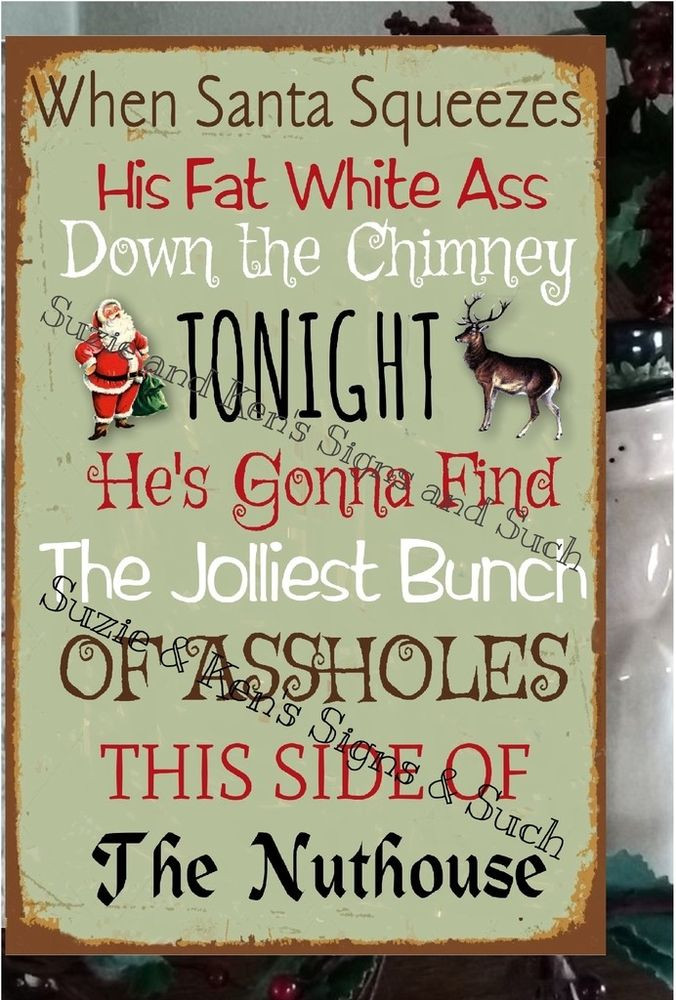 Jolliest Bunch Of Christmas Vacation Quote
 Christmas Vacation Clark Griswold Sign Jolliest Bunch this