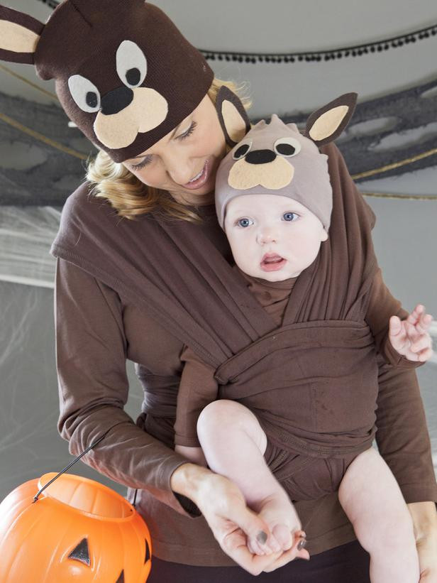 Kangaroo Costume DIY
 4 DIY Baby Halloween costume ideas from HGTV