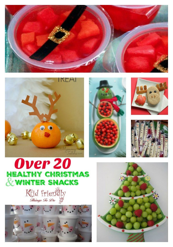 Kid Christmas Party Food Ideas
 Fruit & More Over 20 Non Candy Healthy Kid s Christmas