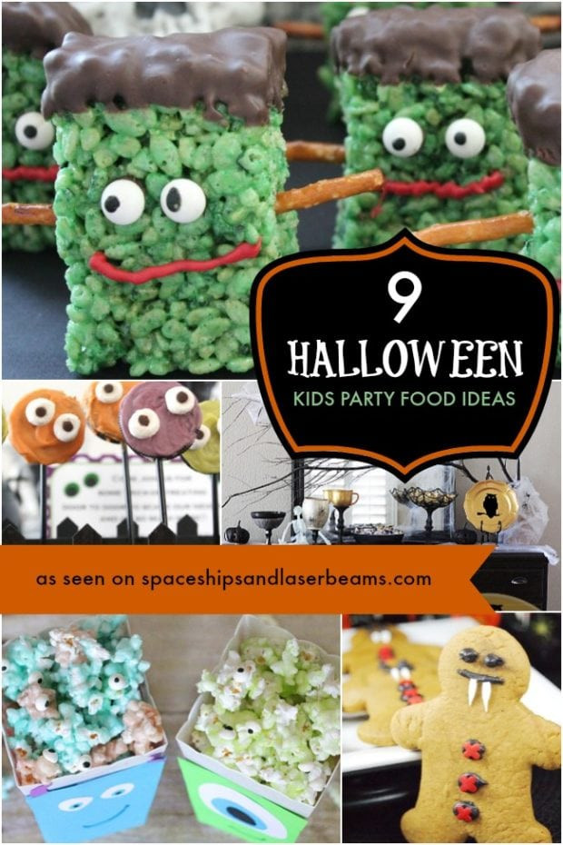 Kids Halloween Party Food Ideas
 9 Creepy Halloween Party Treats Spaceships and Laser Beams