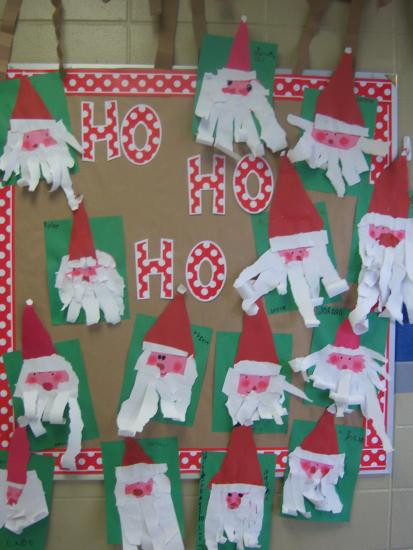 Kindergarten Christmas Party Ideas
 First Grade Blue Skies Bulletin Board Linky Party