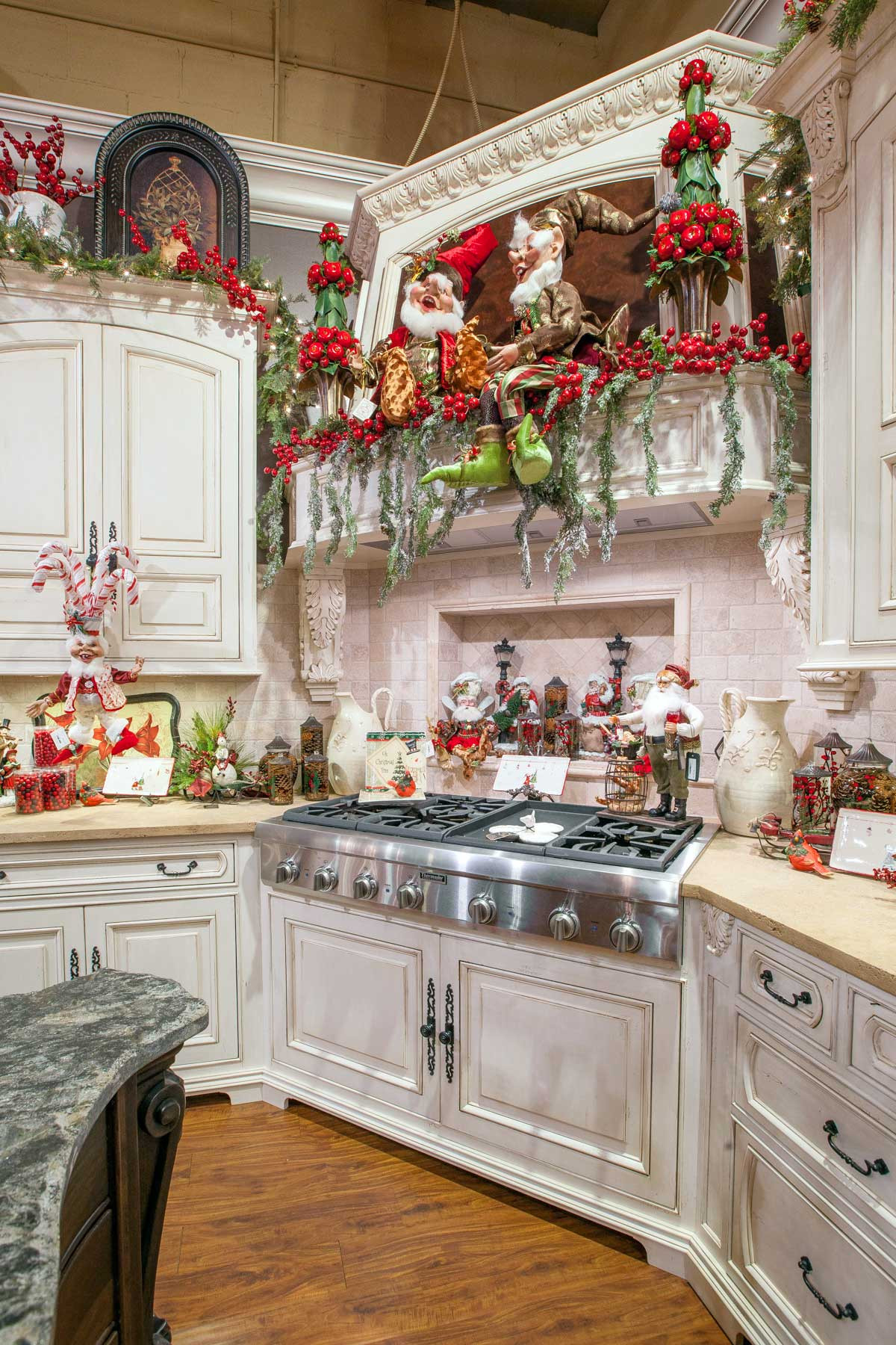 Kitchen Cabinet Christmas Decorating Ideas
 Christmas Home Decor LINLY DESIGNS