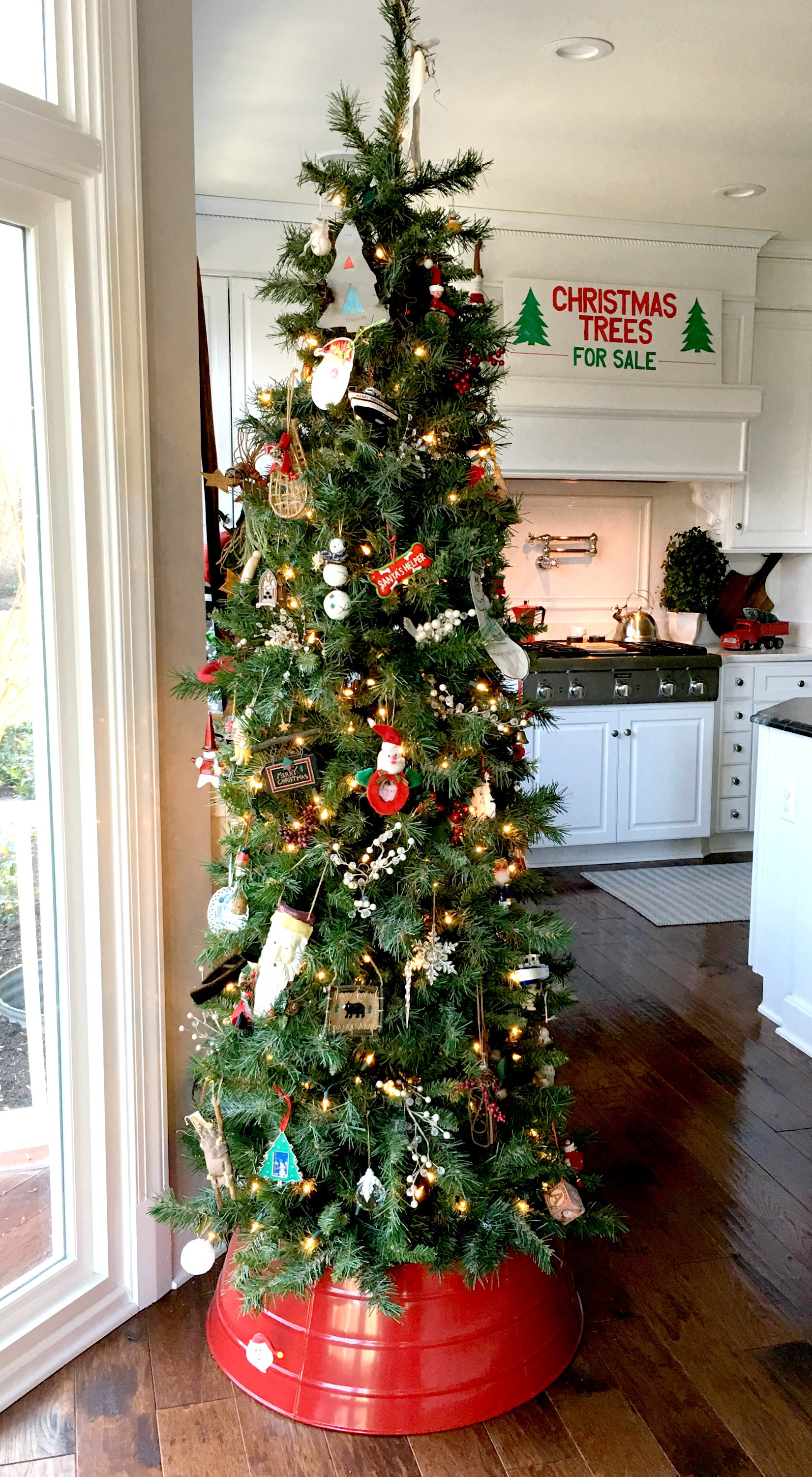 Kitchen Christmas Trees
 Decorating for Christmas in the Kitchen Stylish Revamp