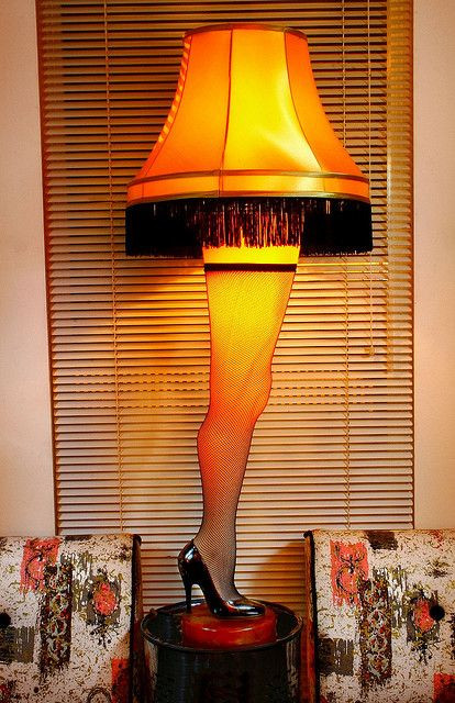 Lamp Christmas Story
 A christmas story Lamps and Legs on Pinterest