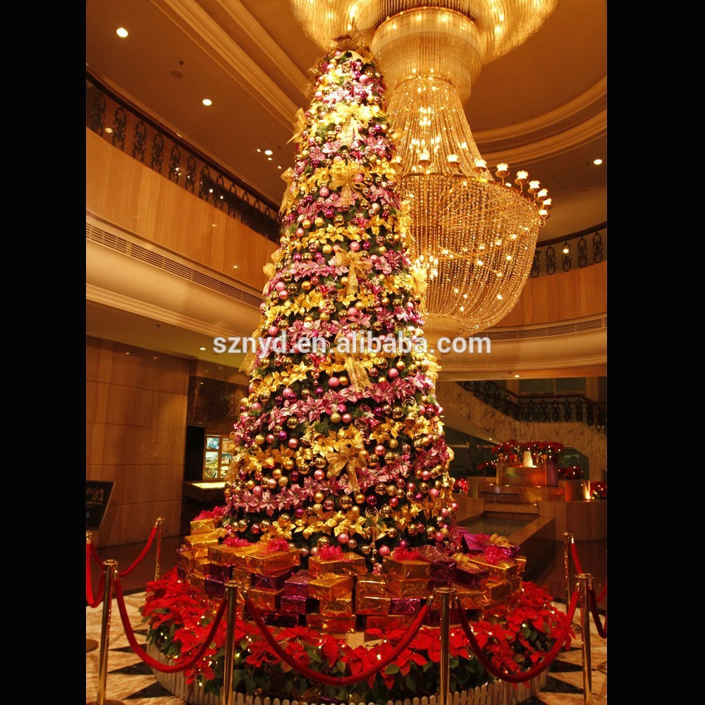 Large Indoor Christmas Decorations
 Artificial Lighted Indoor Christmas Tree Decoration