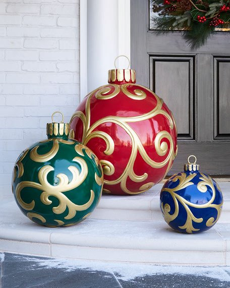 Large Outdoor Christmas Balls
 Outdoor Christmas Ornament