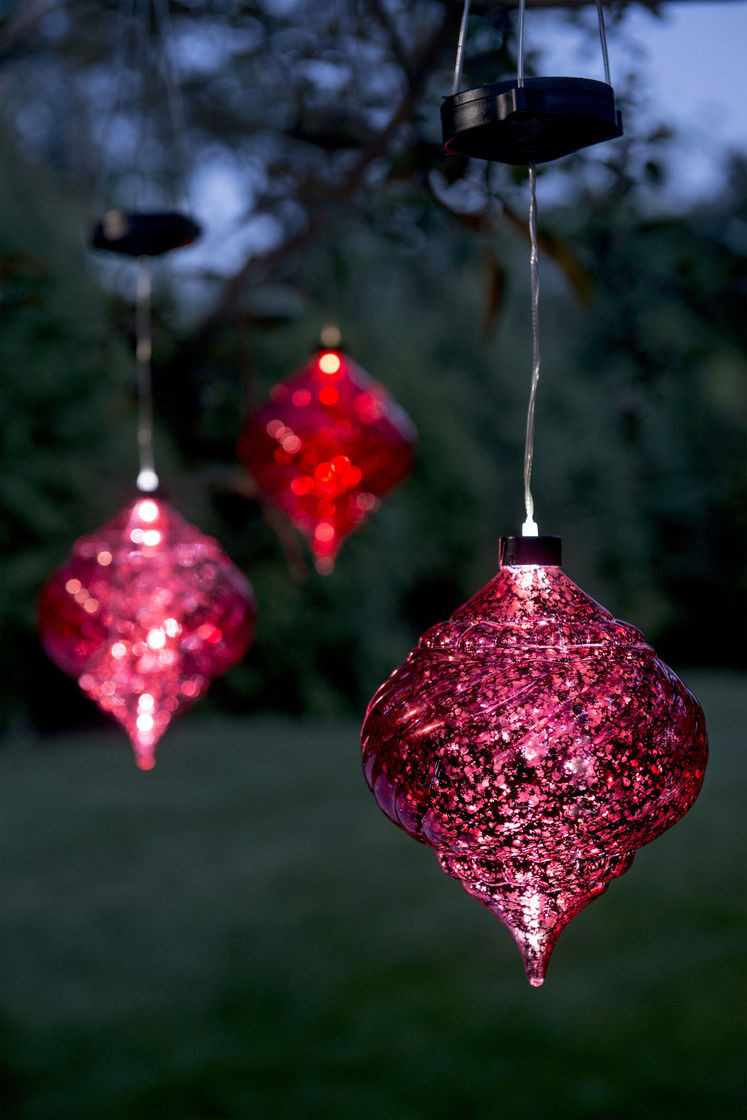 Large Outdoor Christmas Balls
 Outdoor Christmas Ornaments Hanging ion Solar