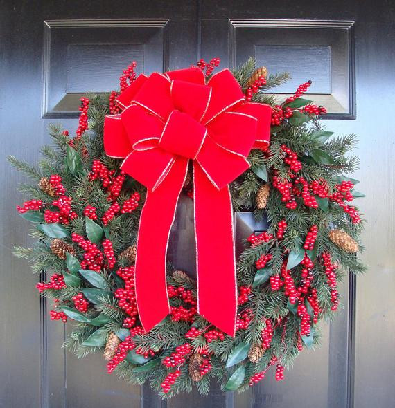 Large Outdoor Christmas Bows
 Holiday Bow Christmas Wreath Bow Christmas Bows