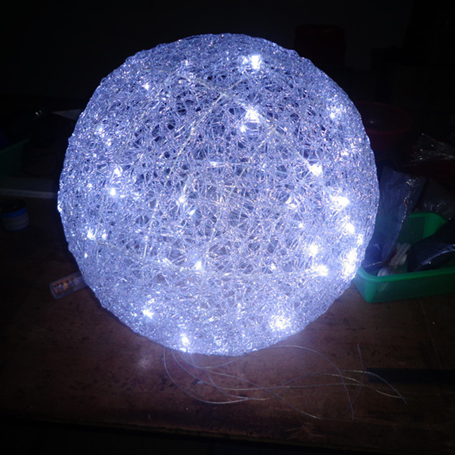 Large Outdoor Christmas Light Balls
 Decorative Acrylic Led 3d Motif Light Outdoor