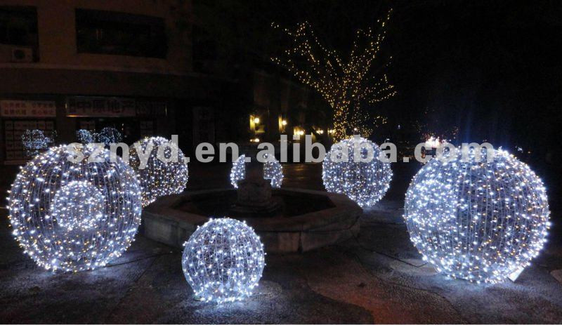Large Outdoor Christmas Light Balls
 Led Christmas Ball Buy Christmas Ball Outdoor