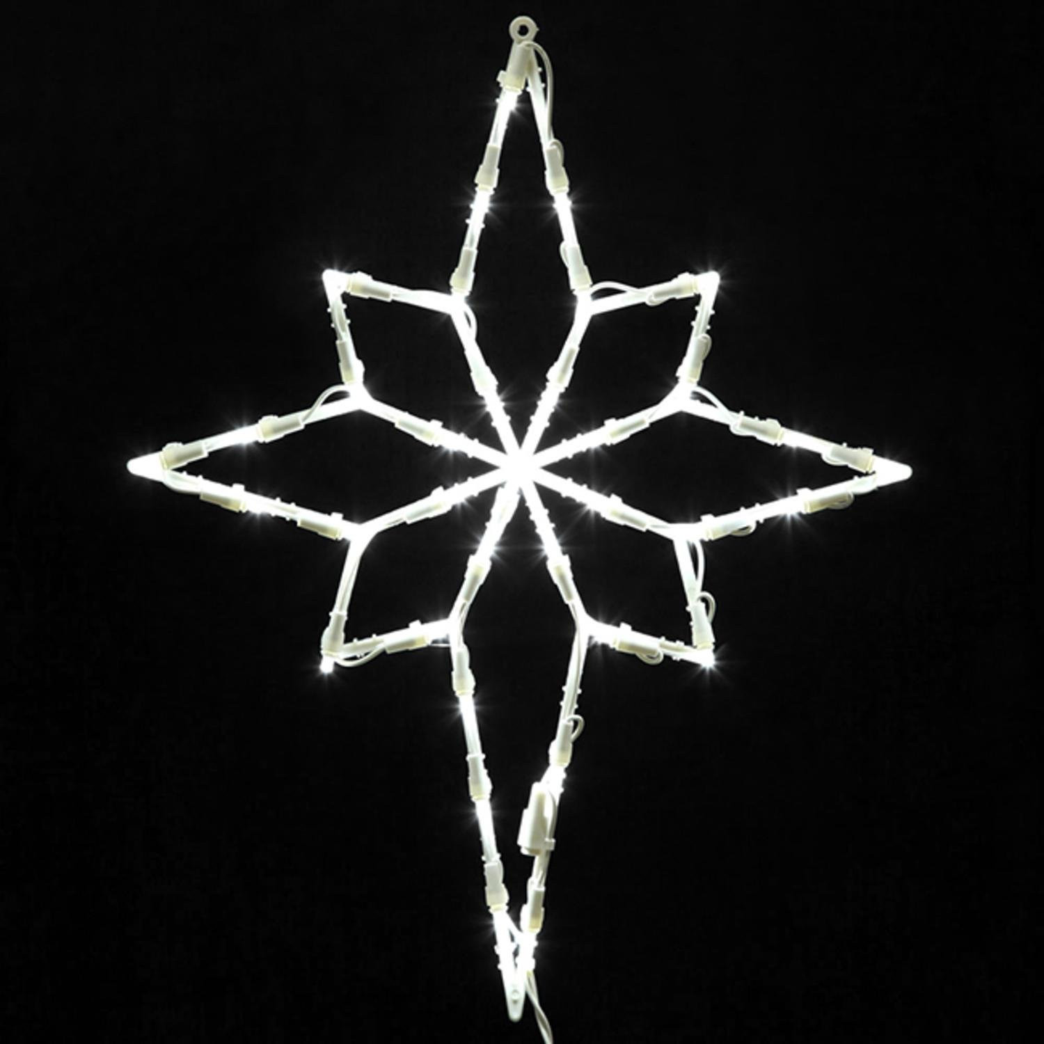 Large Outdoor Christmas Star
 Christmas Window Decorations – Decorate Outside from the