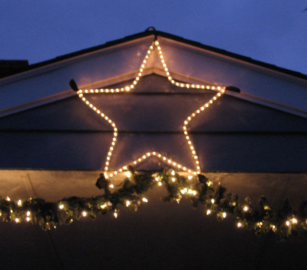 Large Outdoor Christmas Star
 Custom size Christmas Star for outdoors