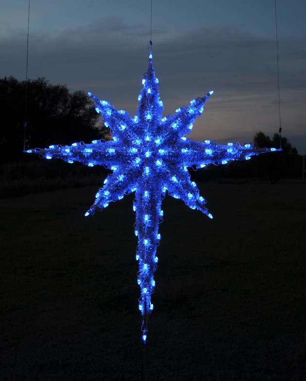 Large Outdoor Christmas Star
 A Collection of Outdoor Christmas Light Displays