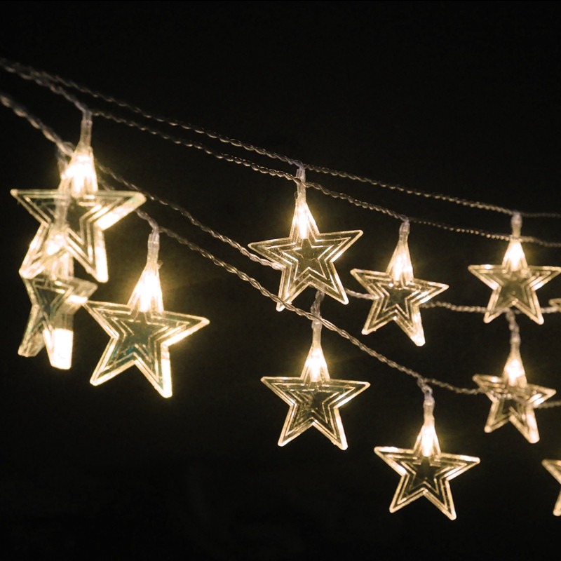 Large Outdoor Christmas Star
 Aliexpress Buy New 10 Meter Star String Lights Led