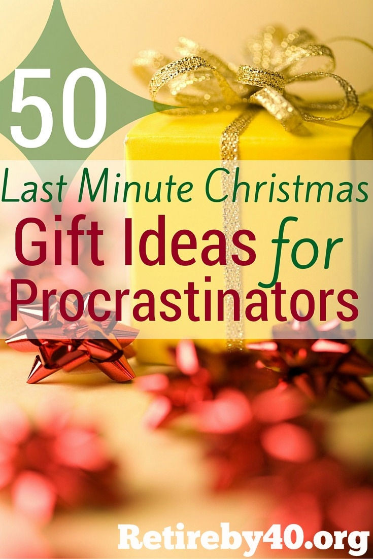 Last Minute Christmas Gift Ideas
 50 Last Minute Christmas Gift Ideas for Procrastinators
