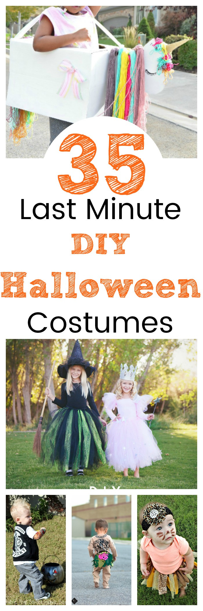 Last Minute DIY Costume
 35 Last Minute DIY Halloween Costumes