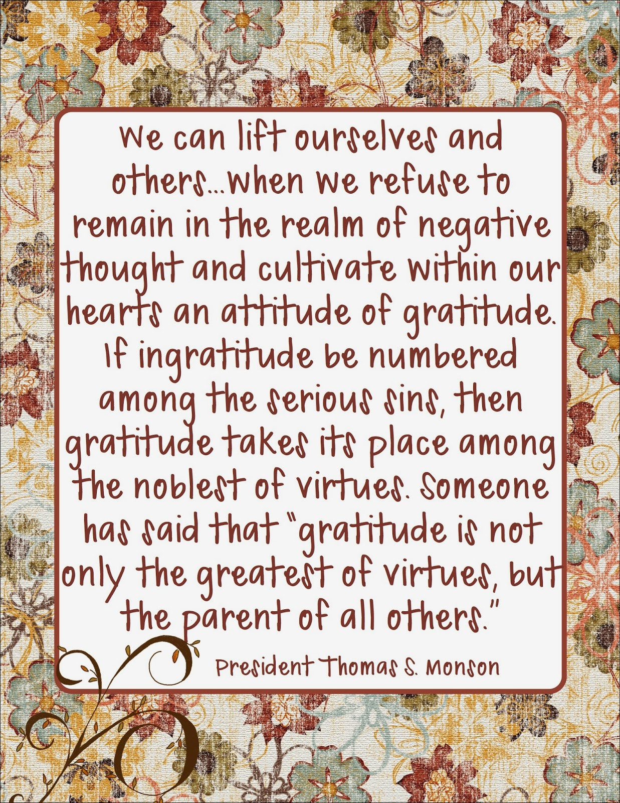 Lds Thanksgiving Quotes
 Lds Quotes Thanksgiving QuotesGram