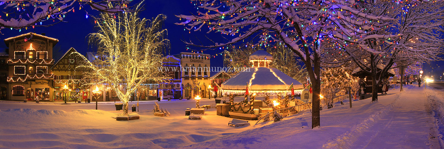 Leavenworth Christmas Lighting
 Advice needed White Christmas in New York or Whistler