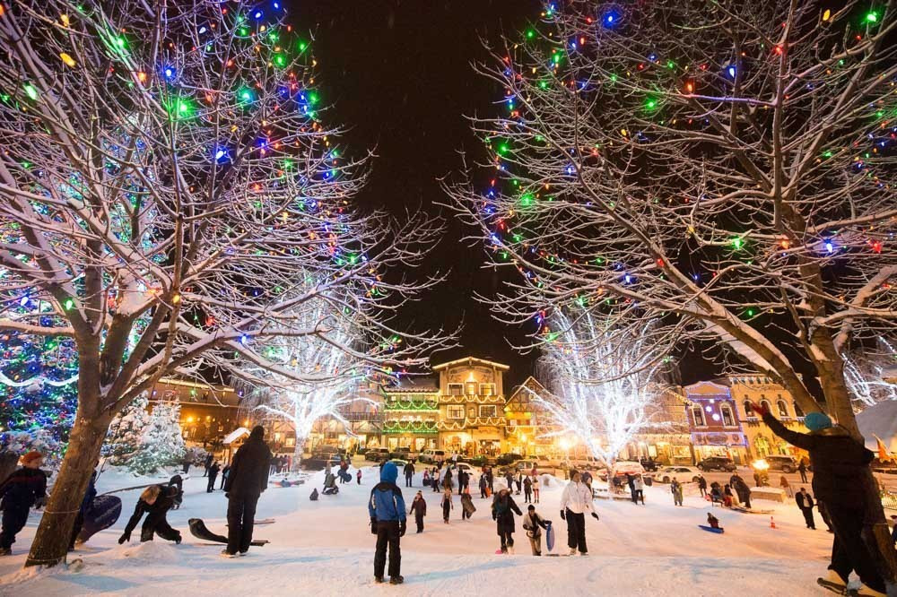 Leavenworth Christmas Lighting
 An American Christkindl Market Updated TravelLatte