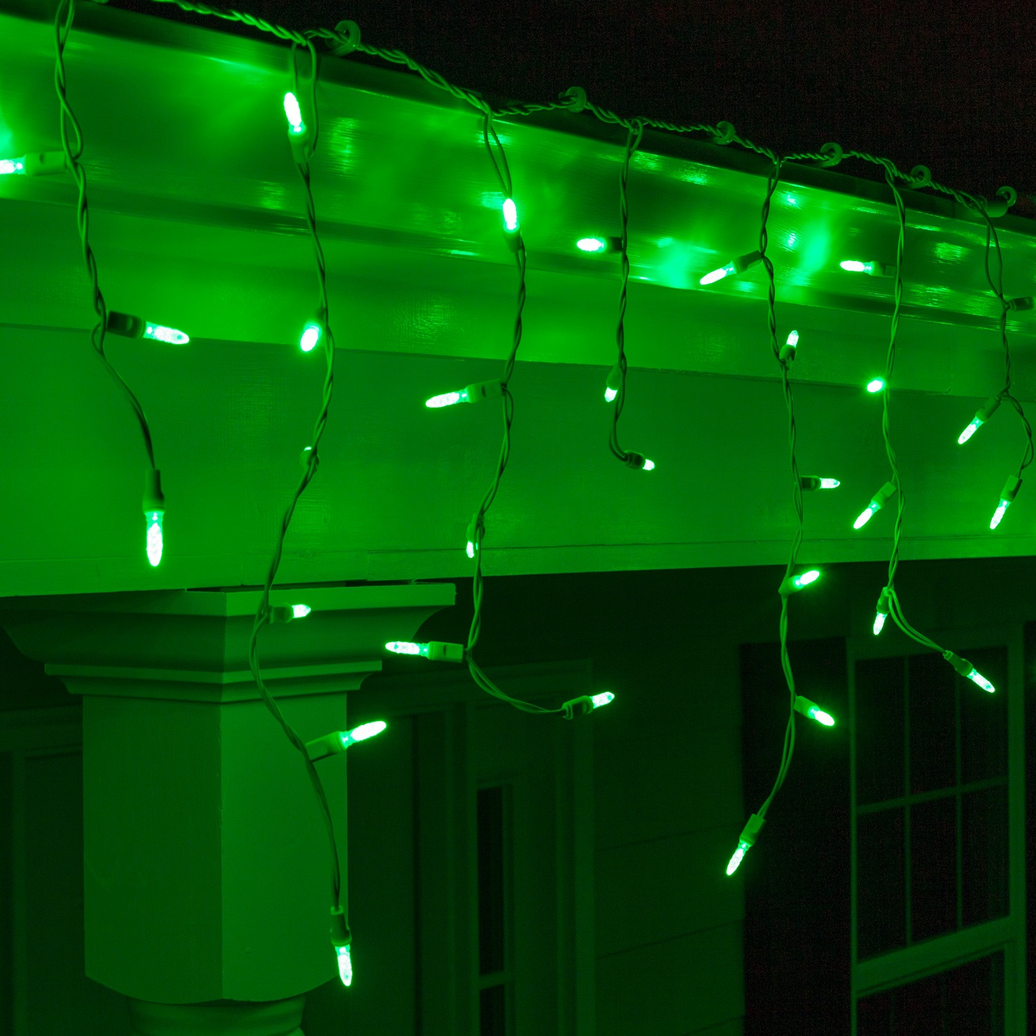 Led Christmas Lighting
 LED Christmas Lights 70 M5 Green LED Icicle Lights