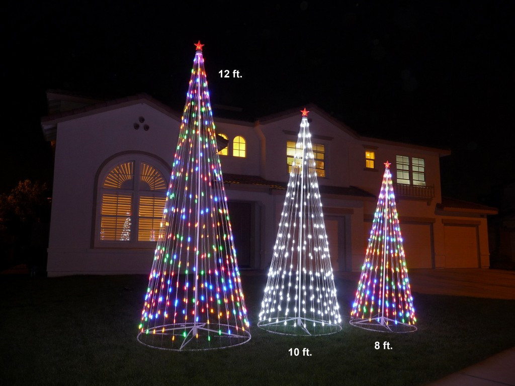 Led Outdoor Christmas Tree
 NEW 144" Prelit Multi Color LED Christmas Tree Outdoor