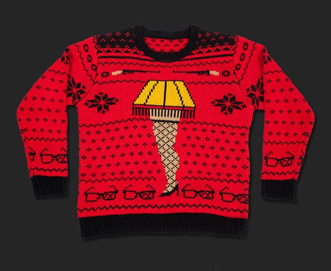 Leg Lamp Christmas Sweater
 30 of the Tackiest Christmas Sweaters Ever
