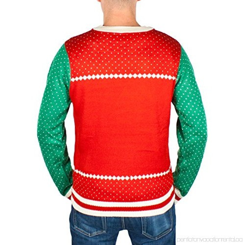 Leg Lamp Christmas Sweater
 Men s Leg Lamp Major Award Sweater Red Green Ugly