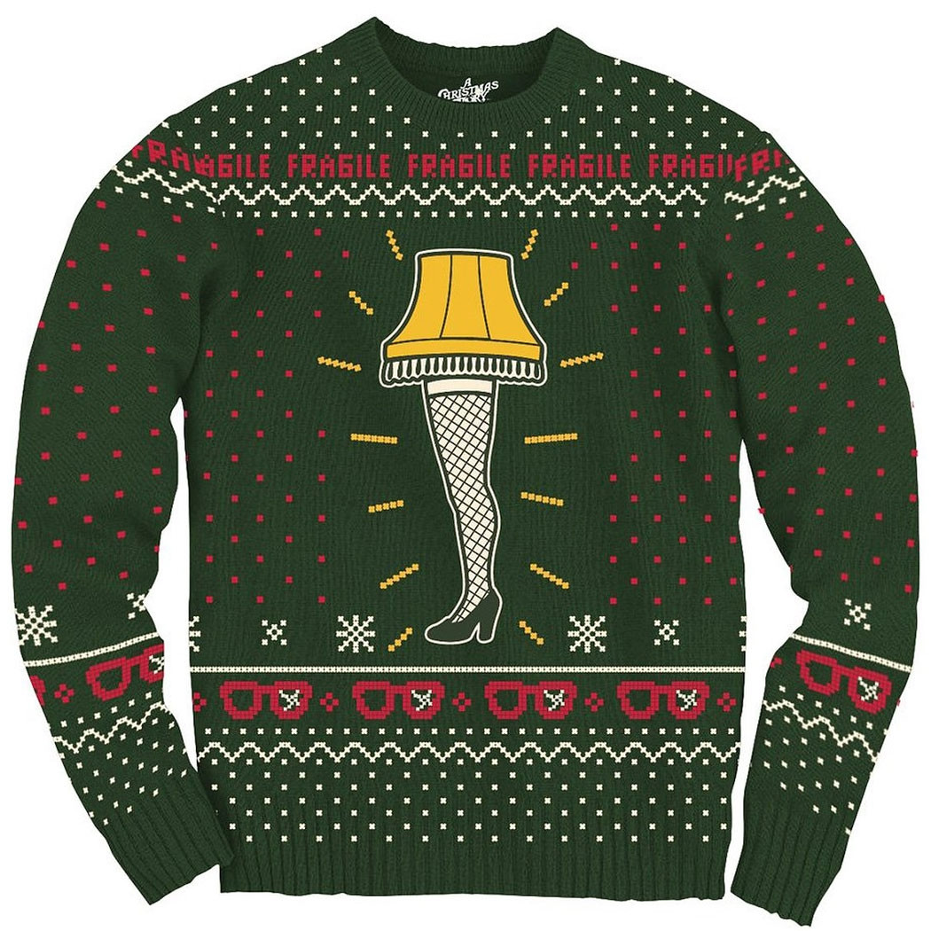 Leg Lamp Christmas Sweater
 Christmas Story Leg Lamp Ugly Sweater