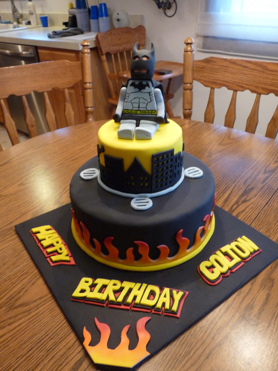 Lego Batman Birthday Cake
 Lego Batman Birthday Cake CakeCentral