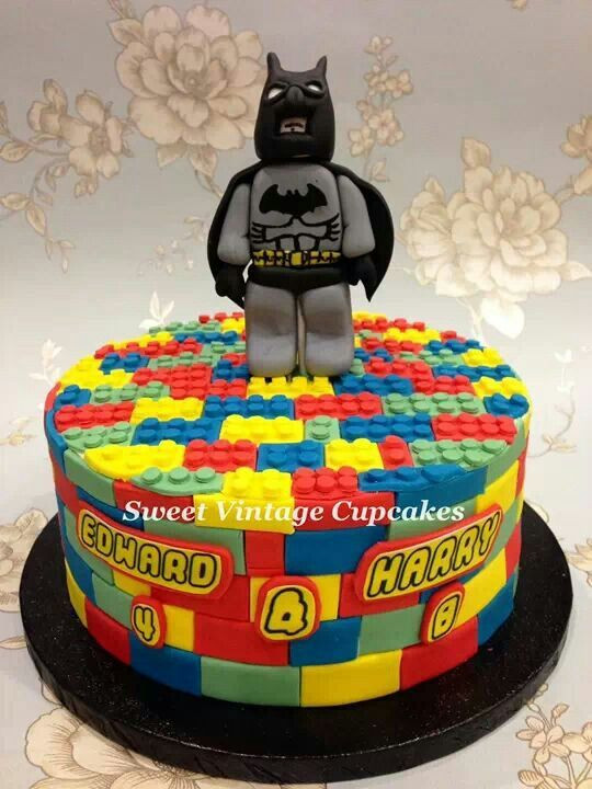 Lego Batman Birthday Cake
 Lego batman cake Party Planning Pinterest