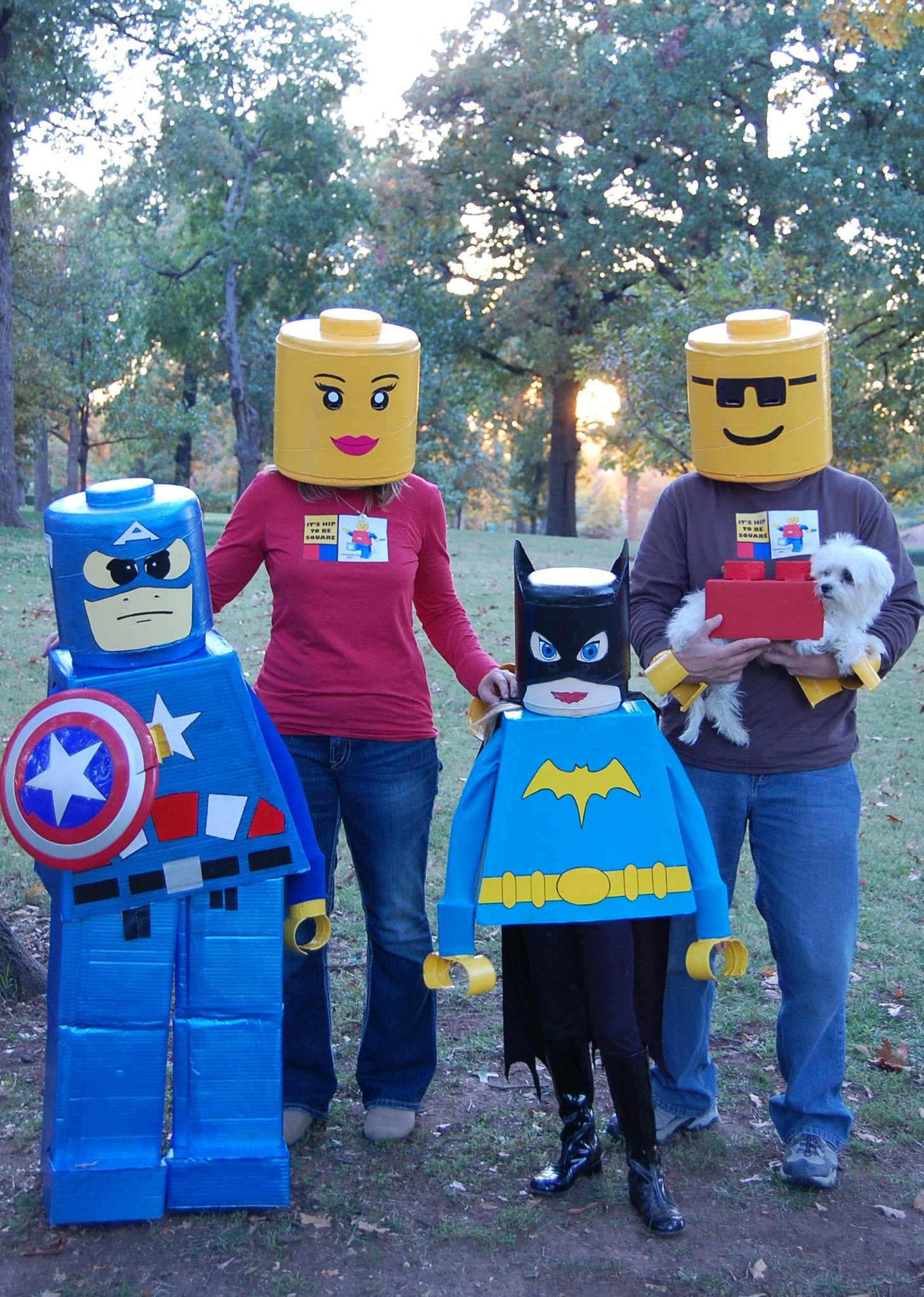 Lego Costume DIY
 15 Halloween Costumes That Artfully Used Cardboard Boxes